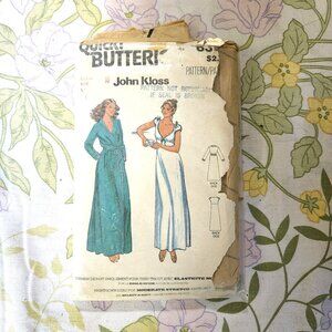 UNCUT Vintage 80s Sewing Pattern Butterick 6370 Size 10